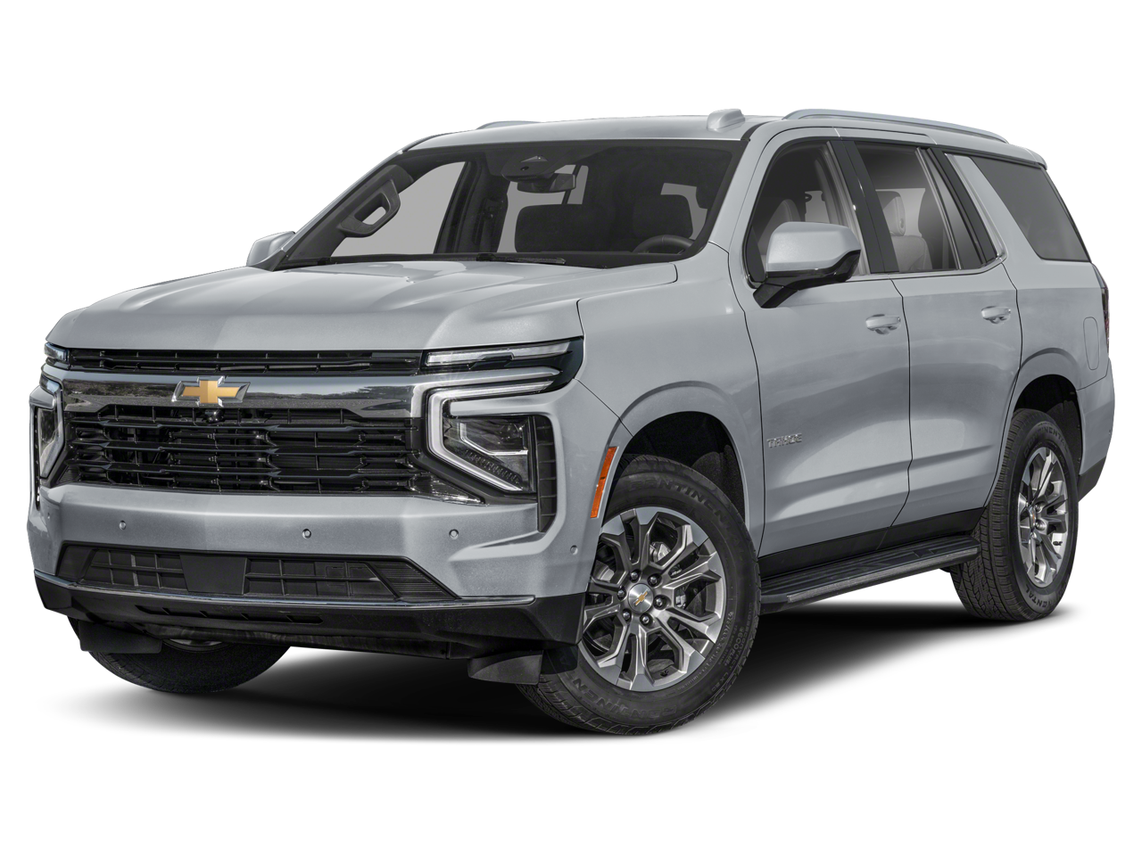2025 Chevrolet Tahoe Z71 in Sterling Gray Metallic — front three-quarter view