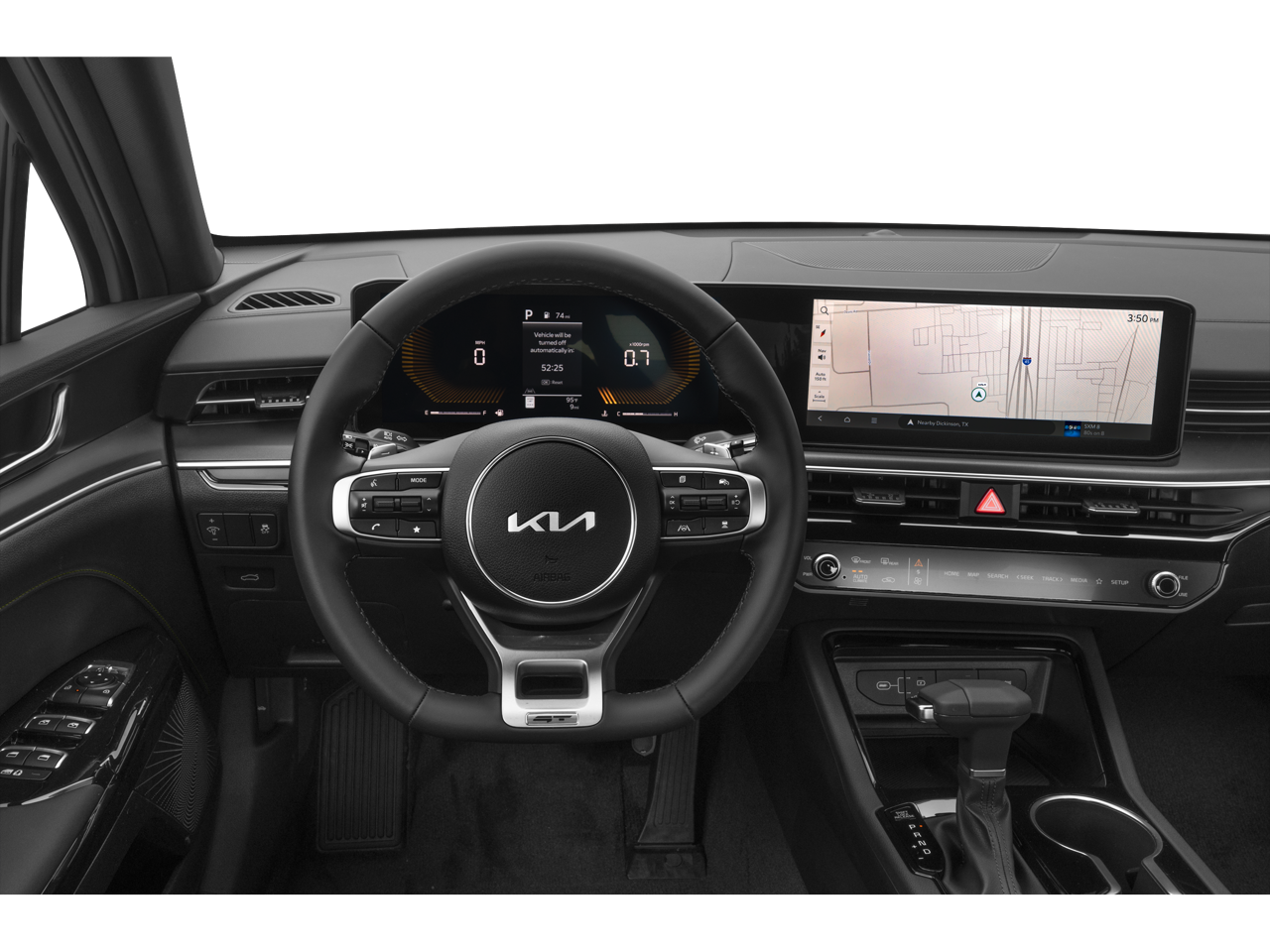 2025 Kia K5 — interior view