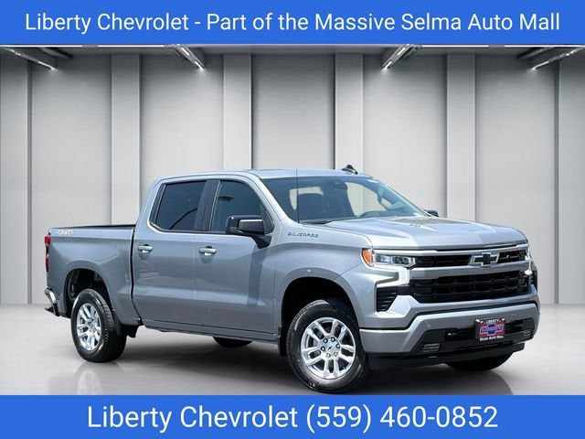2026 Chevrolet Silverado 1500 RST in Sterling Gray Metallic — front three-quarter view