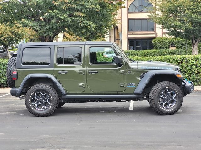 2023 Jeep Wrangler 4xe — rear three-quarter view