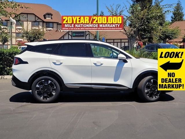 2026 Kia Sportage Hybrid — rear three-quarter view