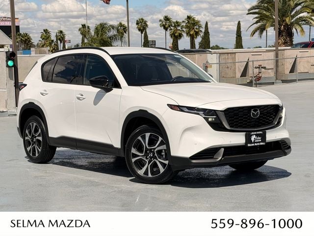 2026 Mazda Mazda CX-5 2.5 S Preferred AWD in Rhodium White Metallic — front three-quarter view