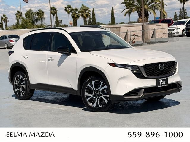 2026 Mazda Mazda CX-5 2.5 S Preferred AWD in Rhodium White Metallic — front three-quarter view