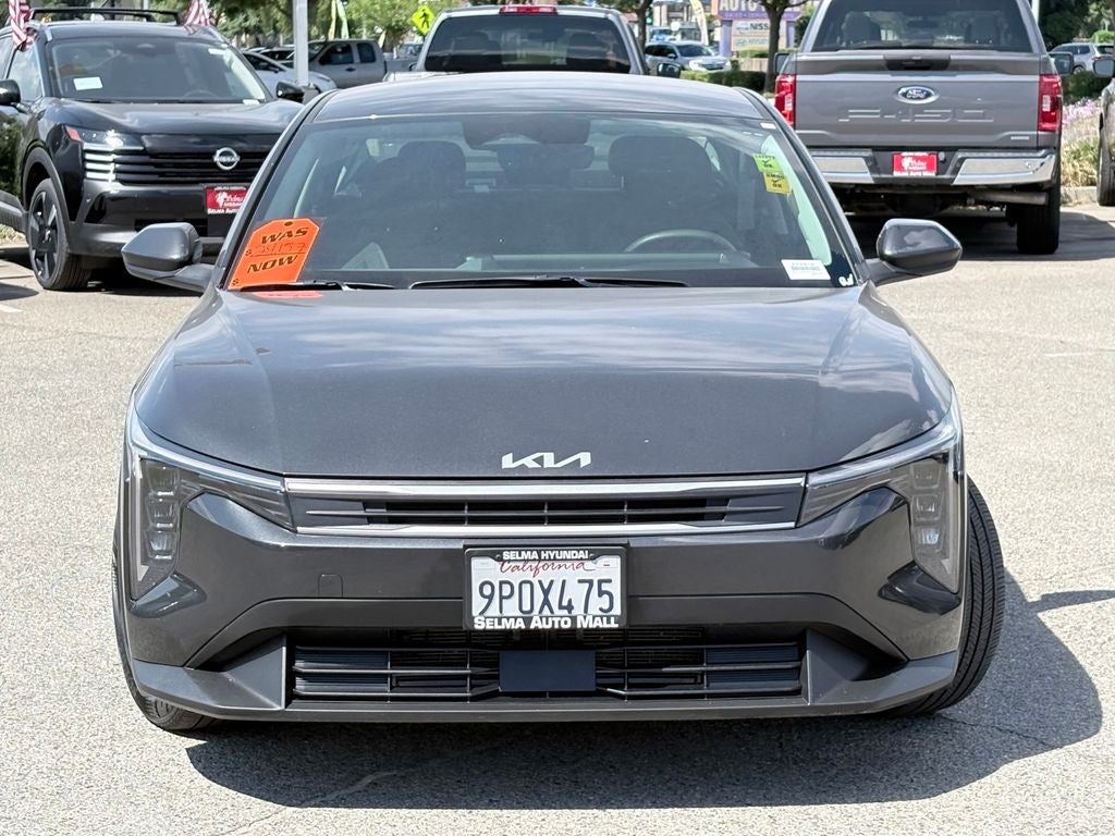 2025 Kia K4 — rear three-quarter view