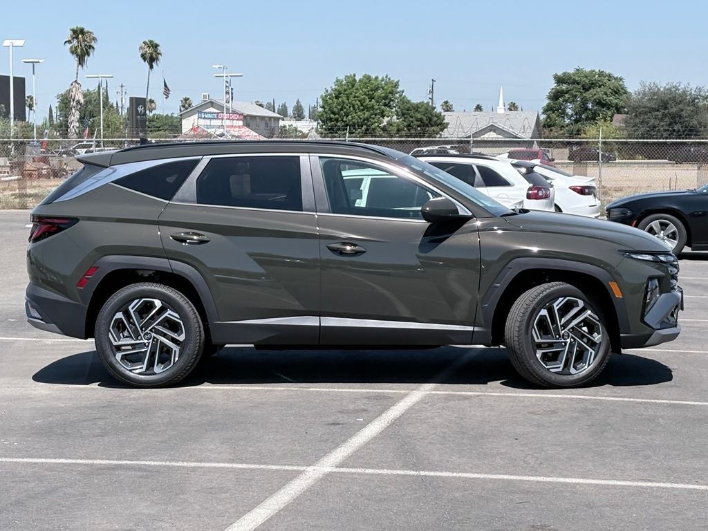 2026 Hyundai Tucson — rear three-quarter view