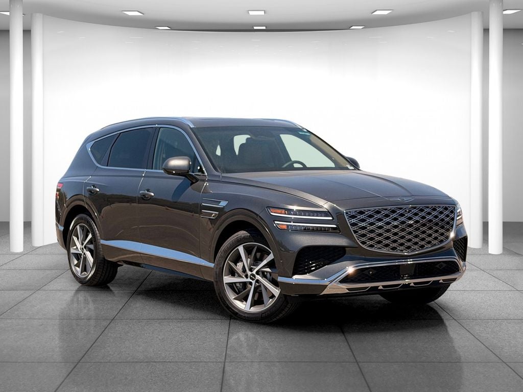 2026 Genesis GV80 2.5T ADVANCED in Gray — front three-quarter view
